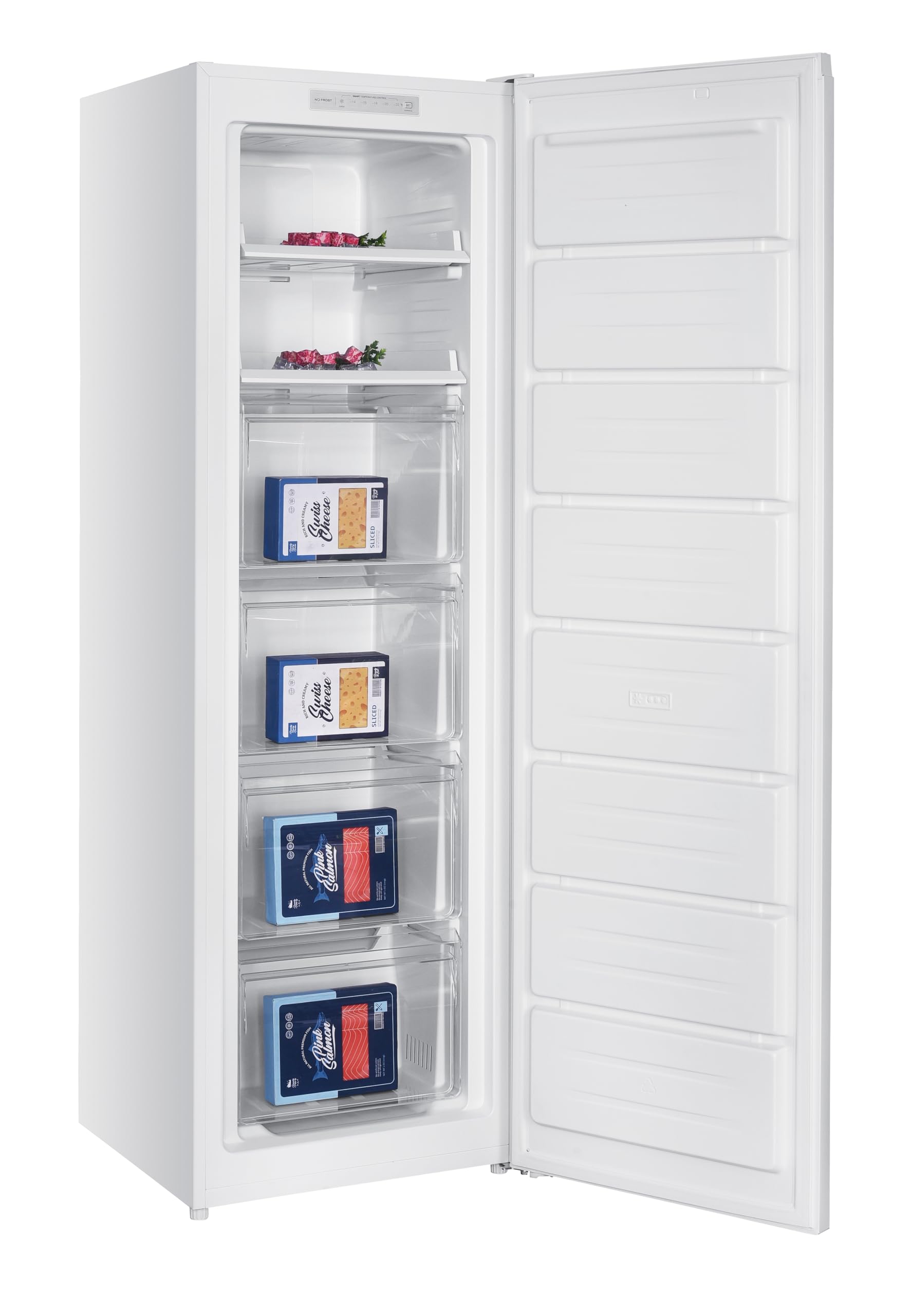 GEDTECH Congélateur armoire 224L GCO224NFWH No Frost Blanc