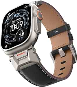 ルイヴィトン apple watch strap for Men Louis Vuitton Apple Watch Band Leather iWatch Band Classic