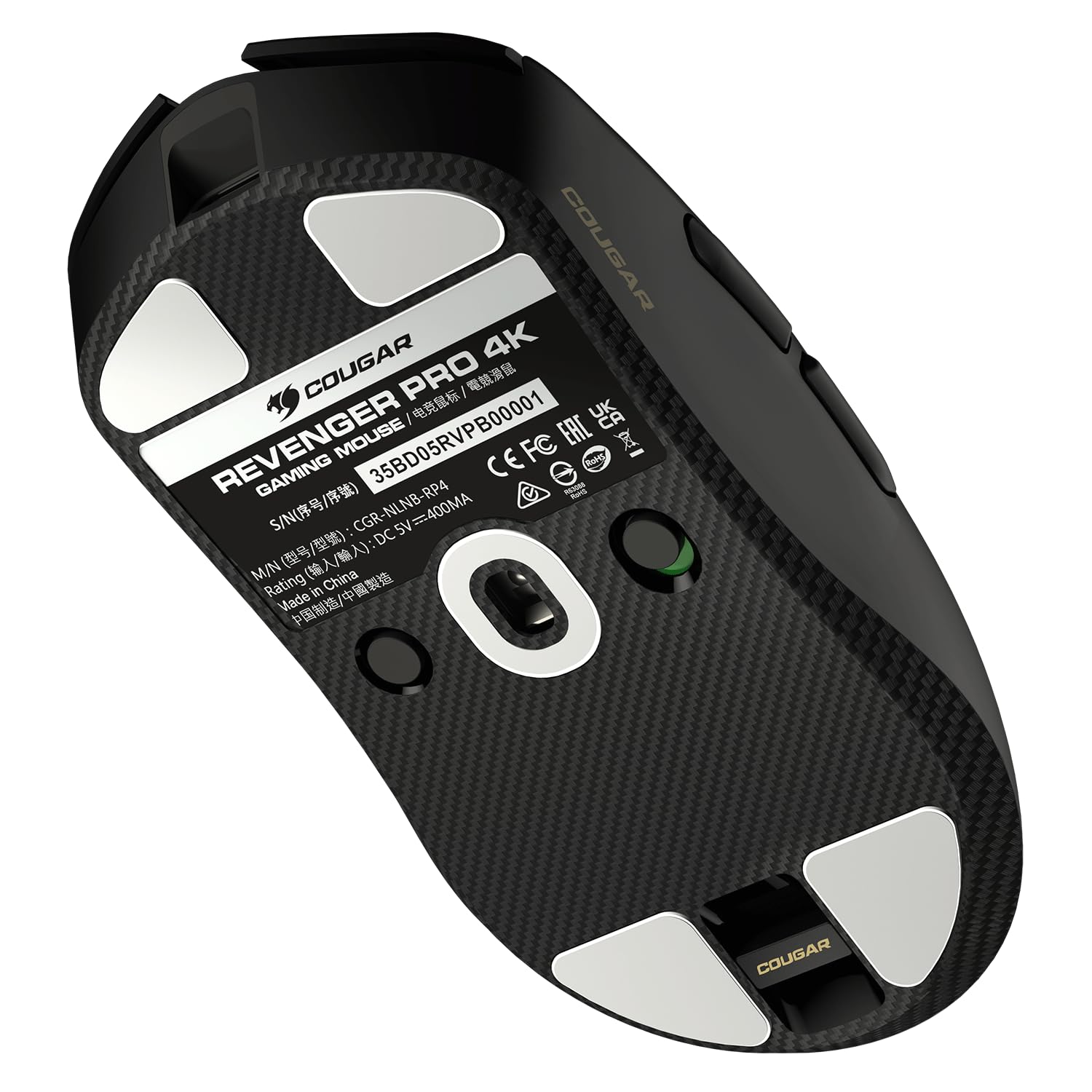 COUGAR Raton inalambrico Revenger Pro 4k