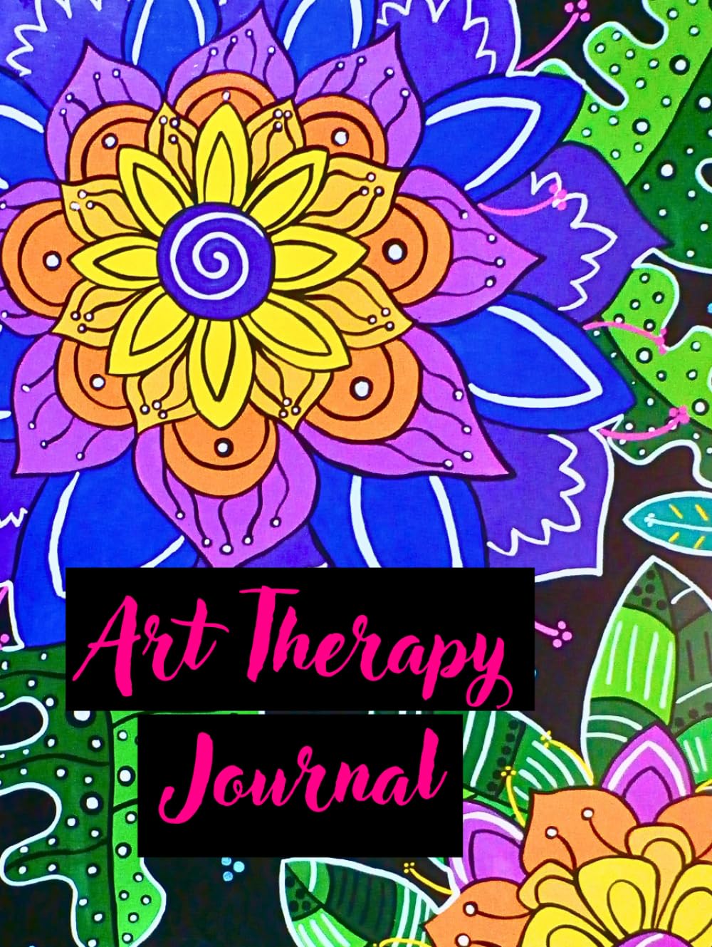 Art Therapy Journal sketchbook 8.5 x 11 SummerTyme pour vaincre la page blanche