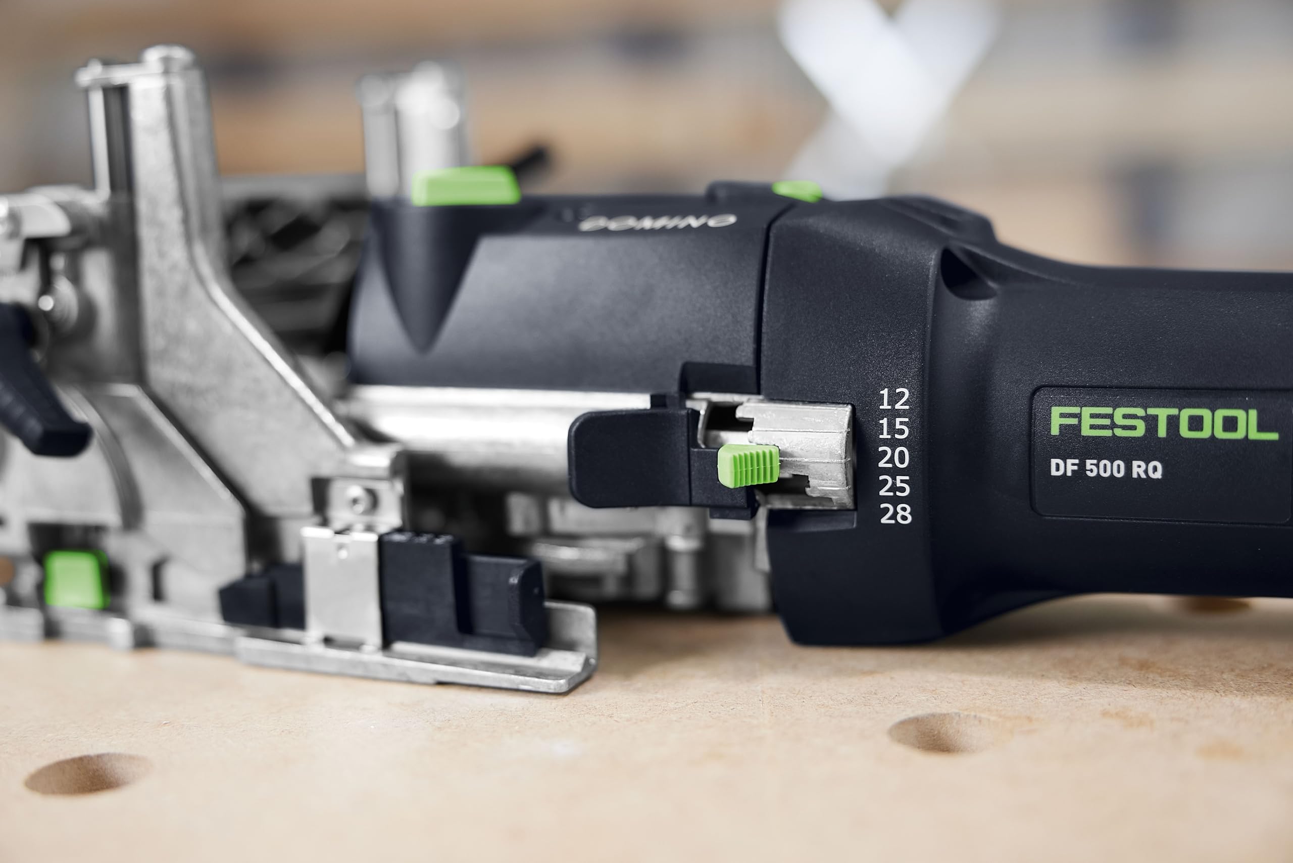 Festool Domino DF 500 Q-Plus Fraise à cheville et accessoires