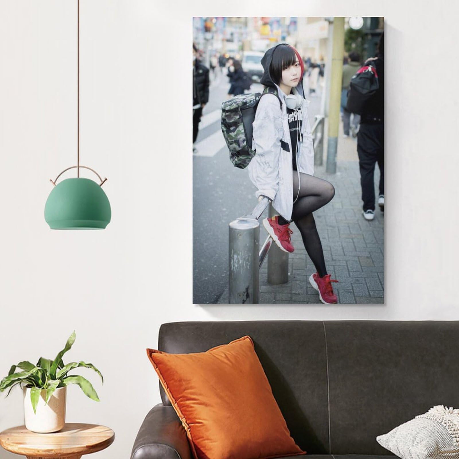 Amazon.co.jp: 夜道雪写真フォトポスター46 ポスター 装飾画 