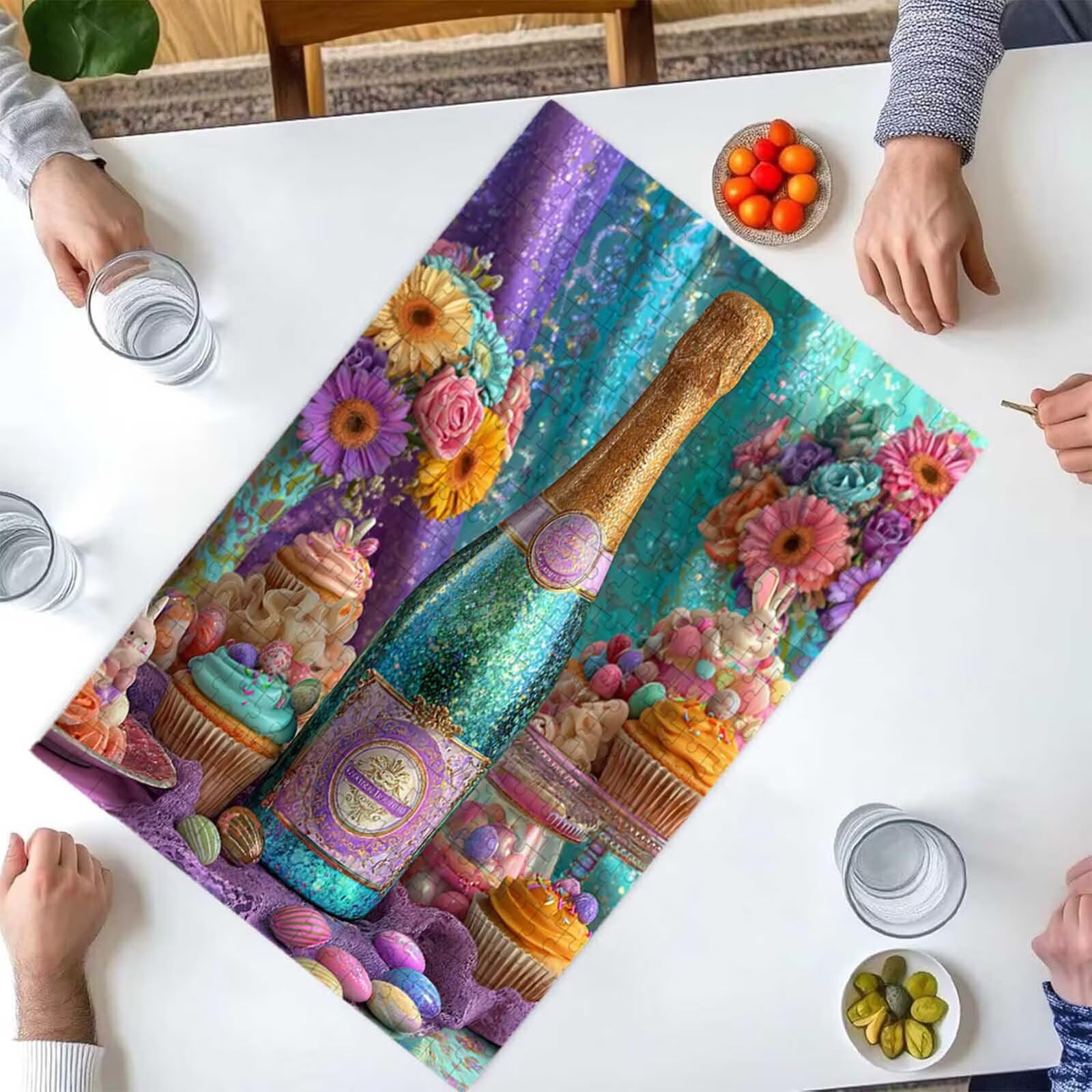Puzzle 5000 sztuk Puzzle dla dorosłych 156x105cm Gra edukacyjna Puzzle dla dorosłych i dzieci w wieku 14 lat, kreatywny prezent dla relaksu - PjY8738 J-S