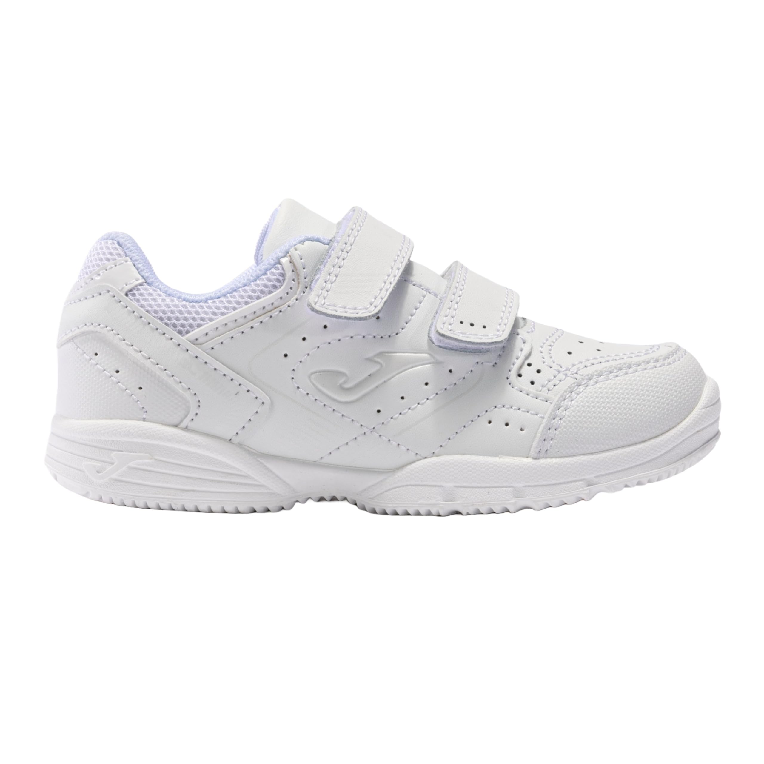 Joma School Series, Unisex Children's Trainers, White, 34 EU