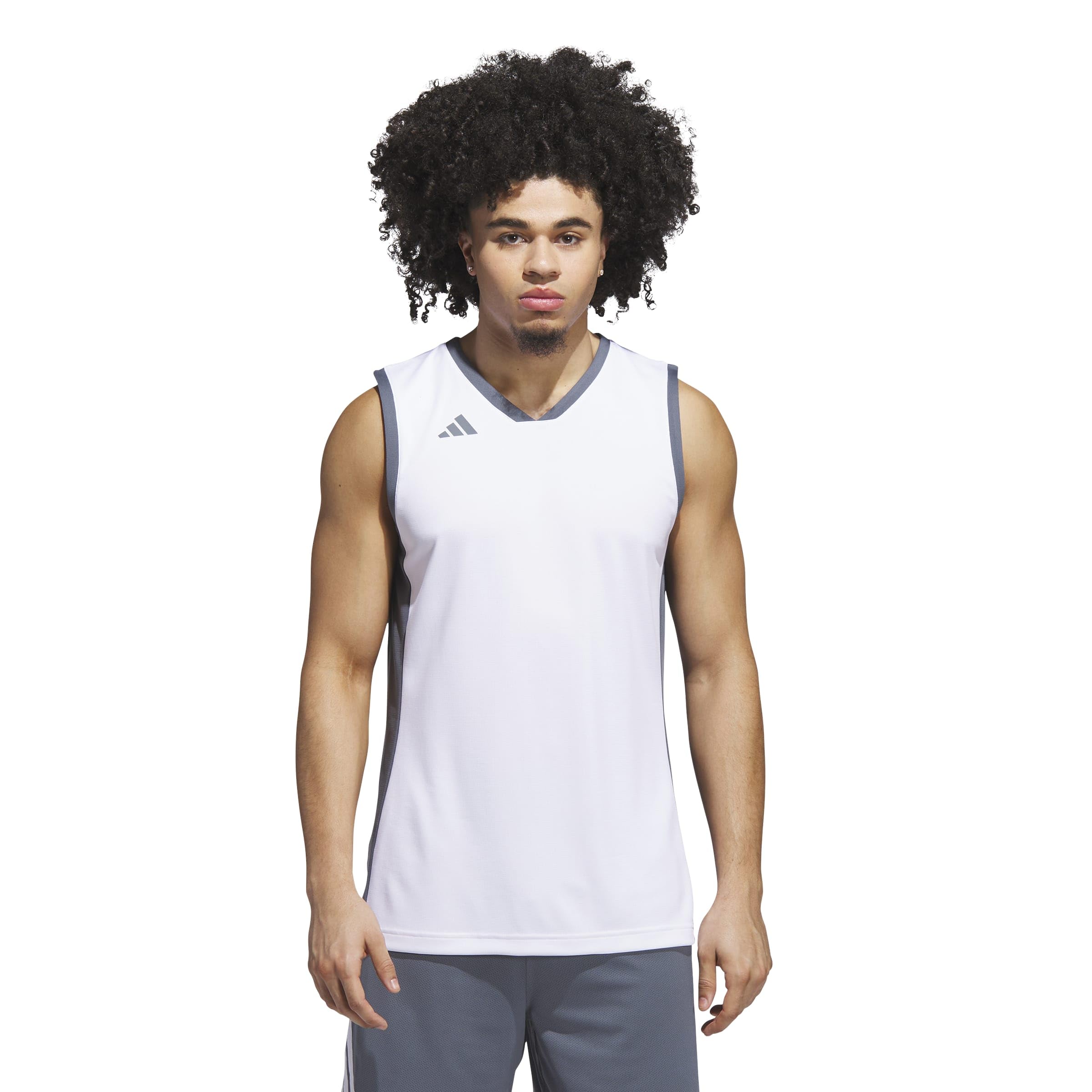 adidas Homme Mens Pulse Speed Bball Jersey