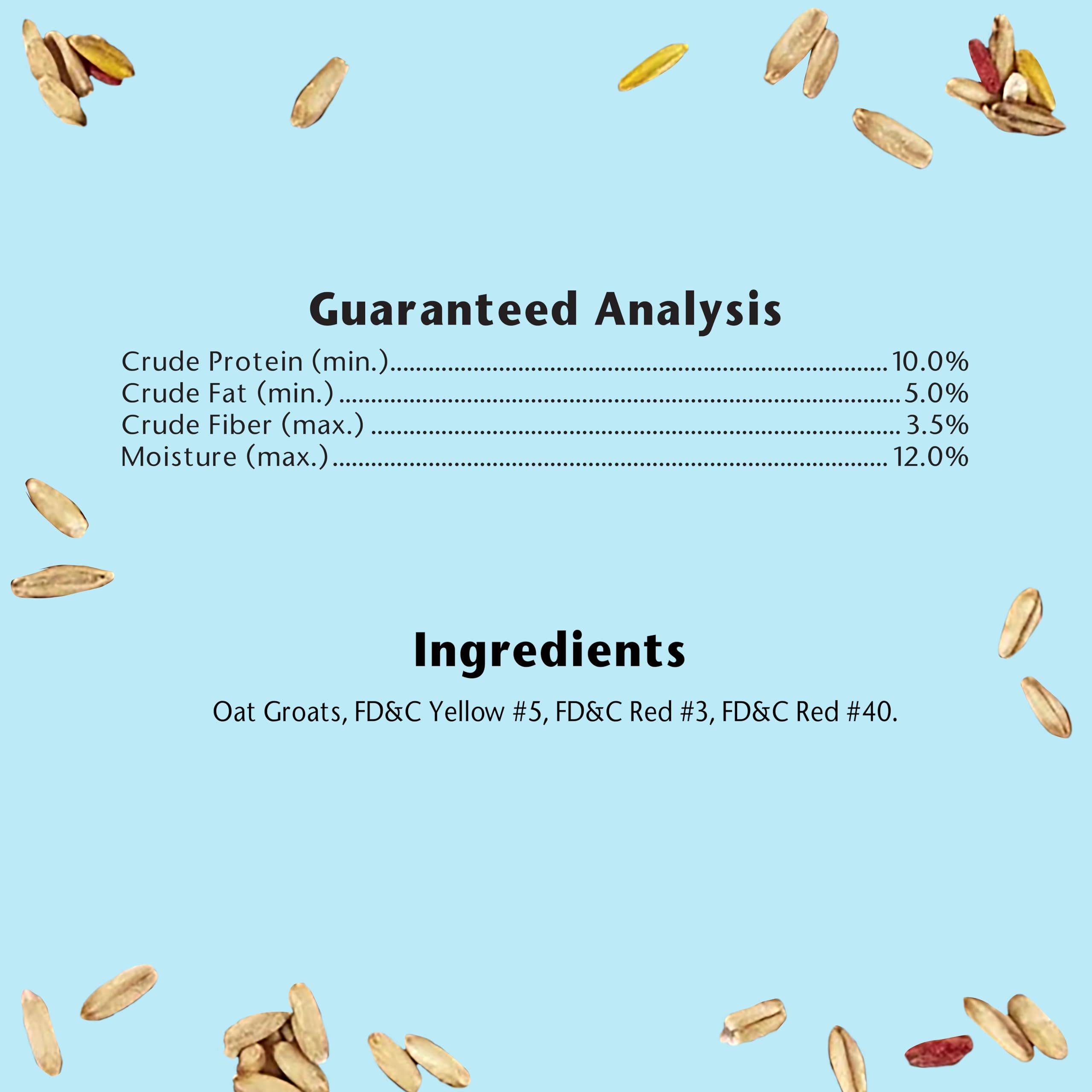 Kaytee Oat Groats Treat Jar- All Pet Birds 11 oz