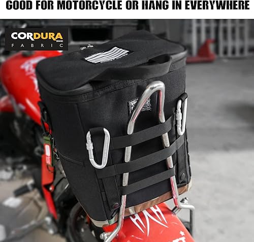 Miniatura 6 de Rough Enough - Bolsa térmica de latas de vino suave portátil para playa, campamento, pesca, golf con sistema Molle, 15 litros