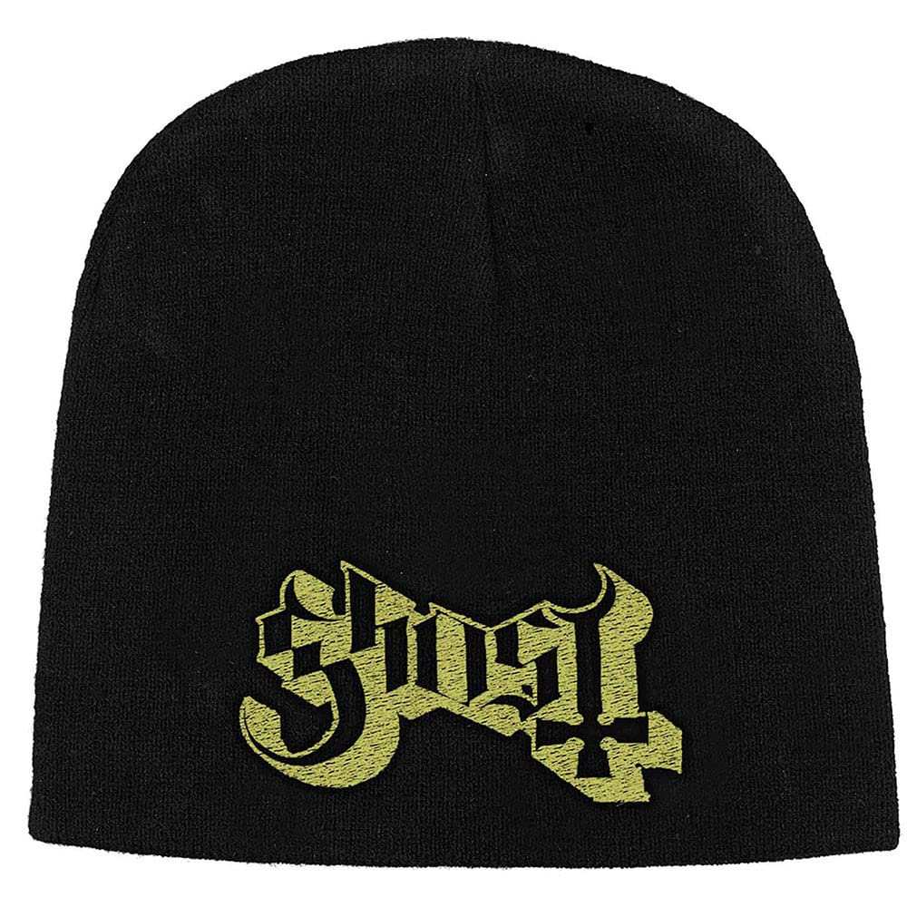 Ghost Unisex Beanie Hat Logo Set 2 Multicoloured