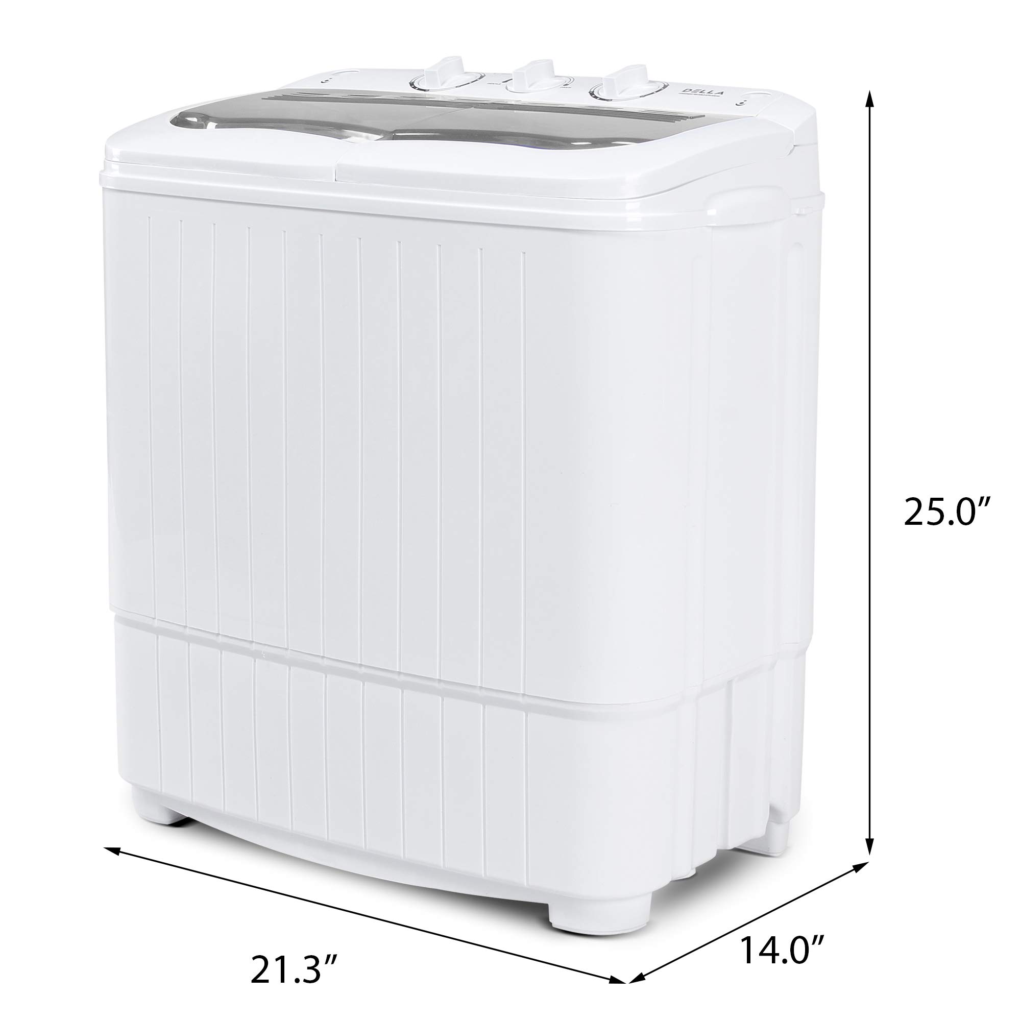 della small compact portable washing machine with spin dryer