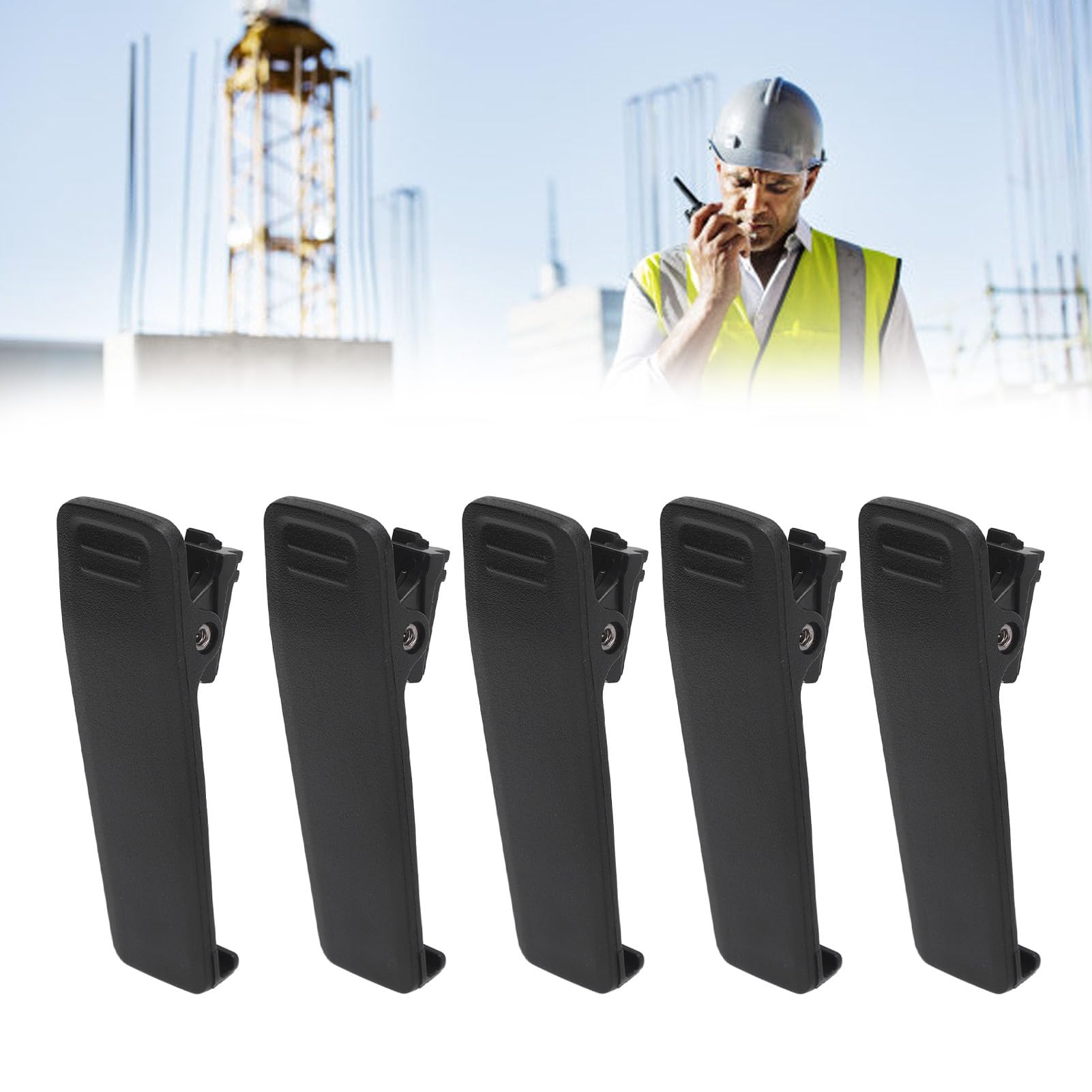 Clip de Ceinture pour Talkie-walkie IC705 ID52E ID51E ID31E IP503H IP100H IP501H BP307 BP290 BP294