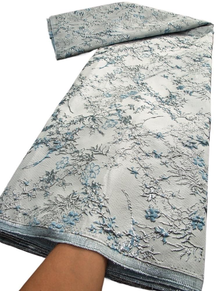 Tela Para Tapizar Tela del cordón brocado de la tela telar jacquar for coser vestidos fiesta boda las mujeres(TY34643)