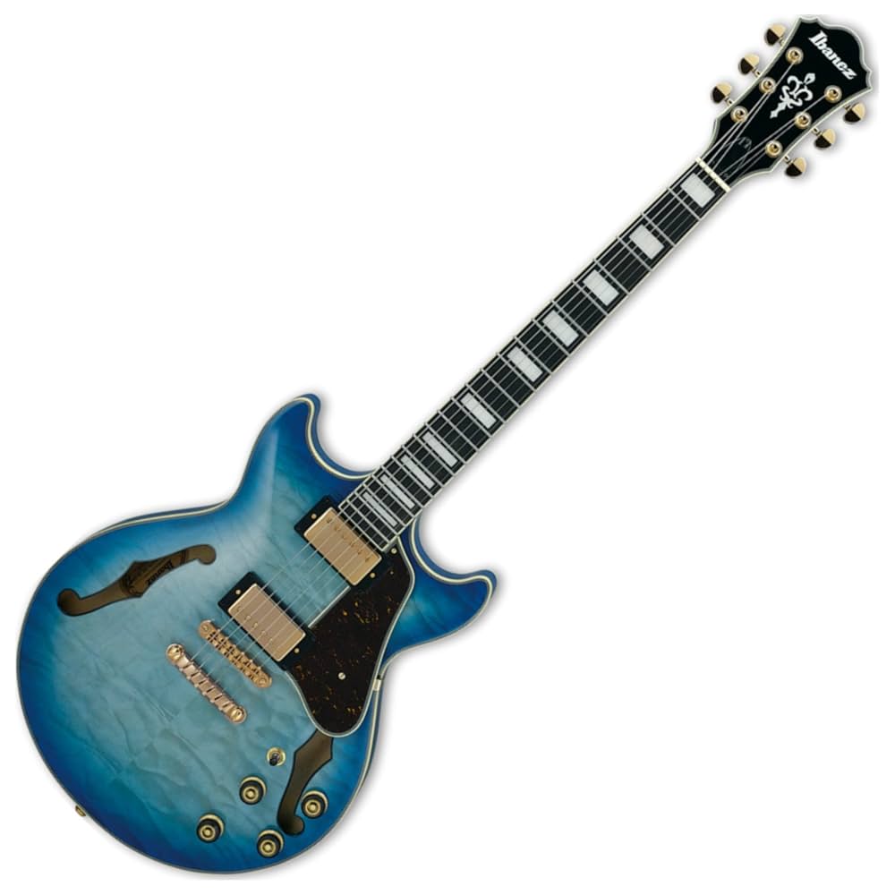 Ibanez AM93QMJBB AM Artcore Expressionist Hollow Body