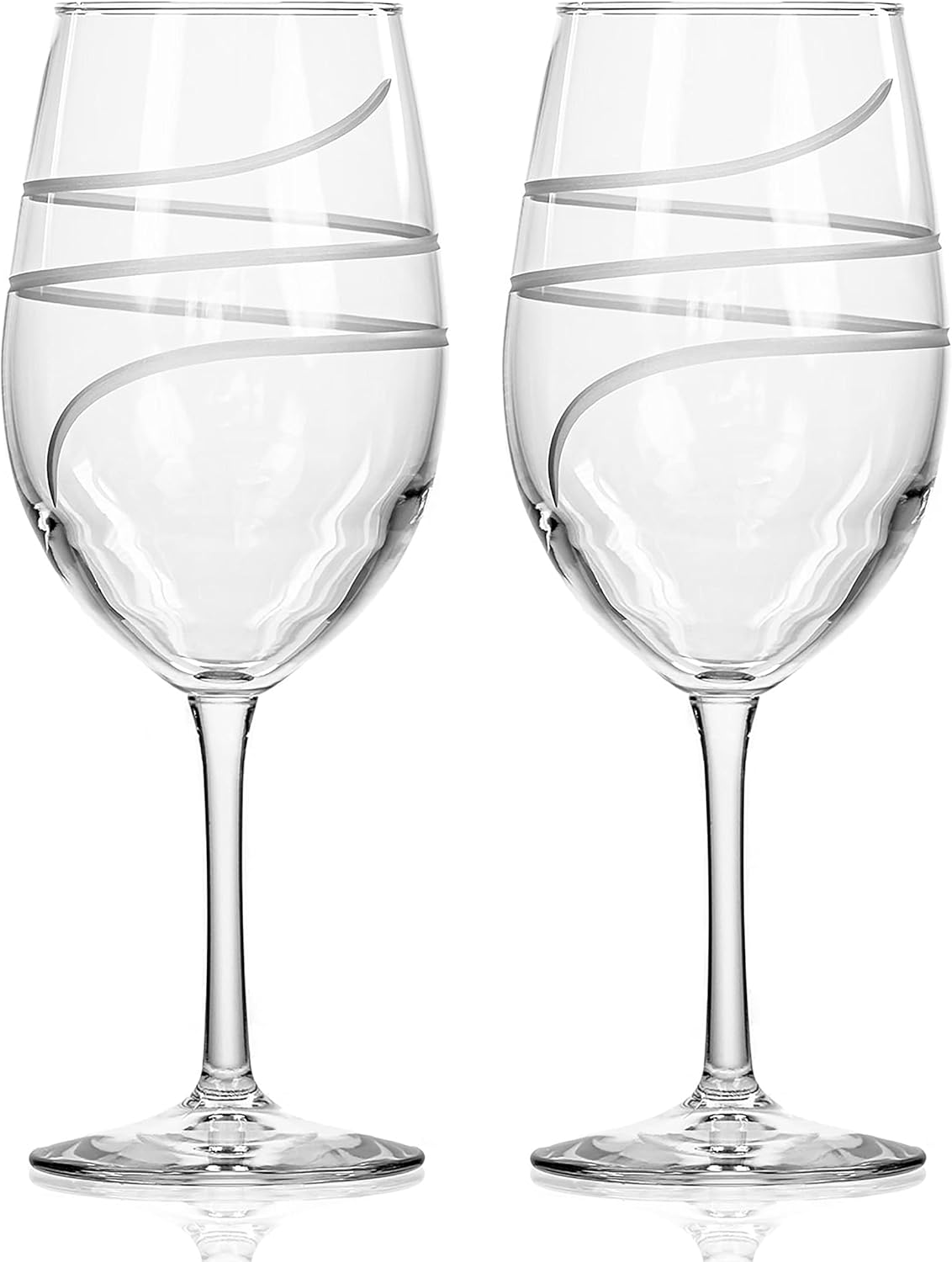 Rolf Glass Twist All Purpose Wine Glass 18 Ounce Proudly