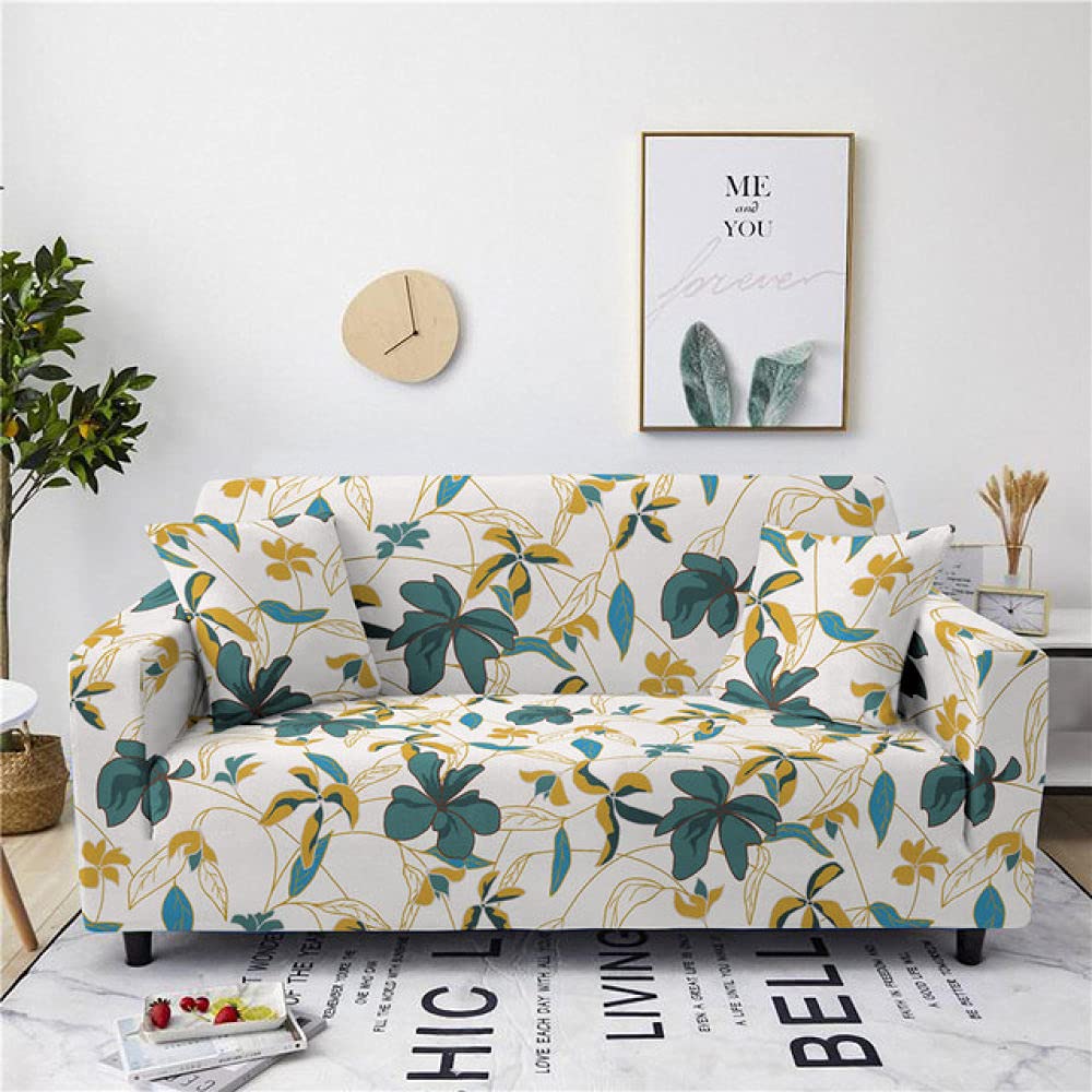 Serviette de canapé imprimé fleurs pour un salon printanier SF126