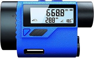 FIDDAA Golf Rangefinder,6X Laser Distance Finder,Rangefinder telescope handheld outdoor distance measuring instrument golf height measurement speed angle measurement