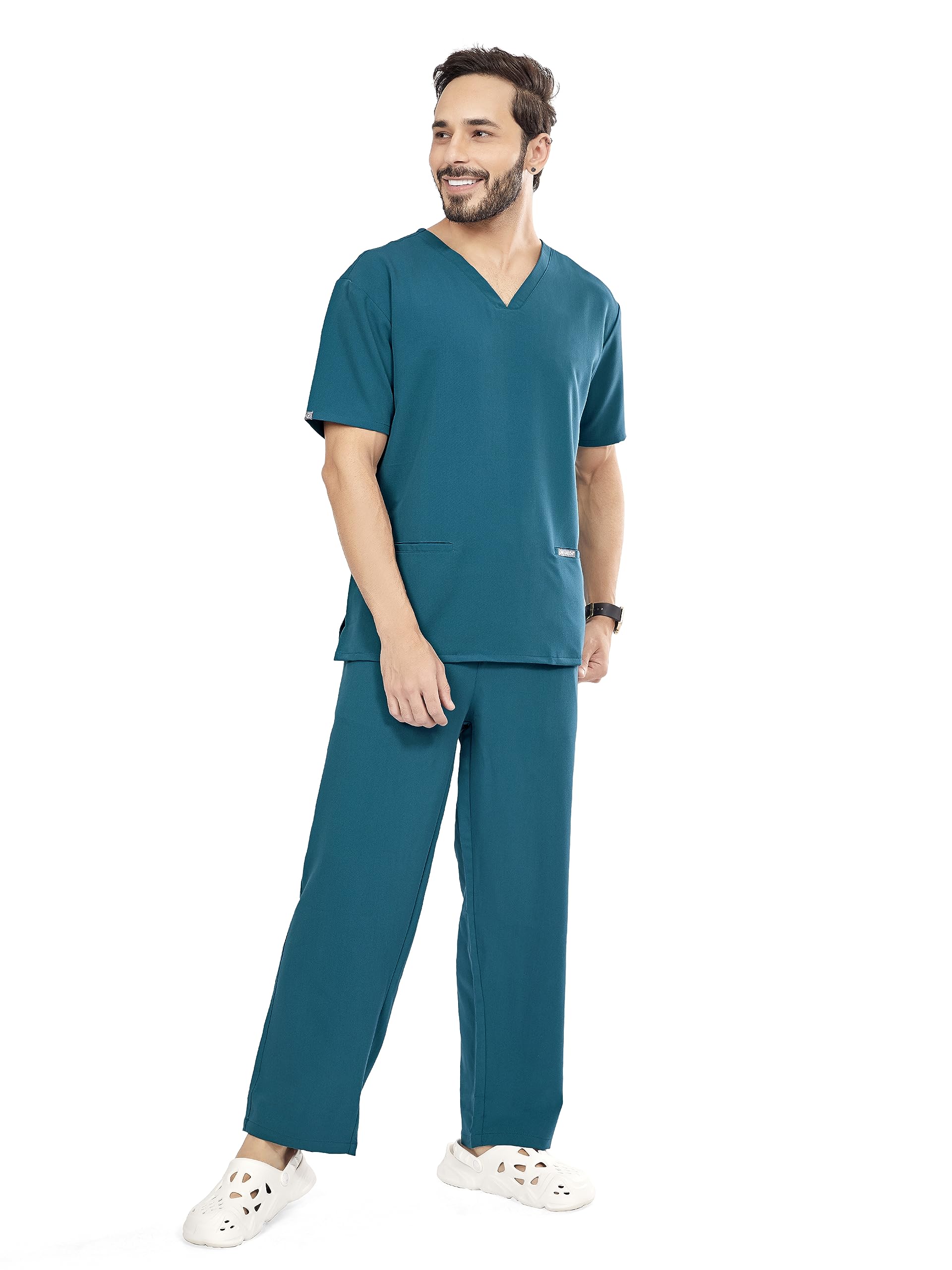 See full amazon price history chart for One Nation Raven V Neck Scrub Set For Men - Teal Green M One Nation Raven V Neck Scrub Set For Men - Teal Green M (B0CH4M6DVW) Amazon Price History, Amazon Price Tracker