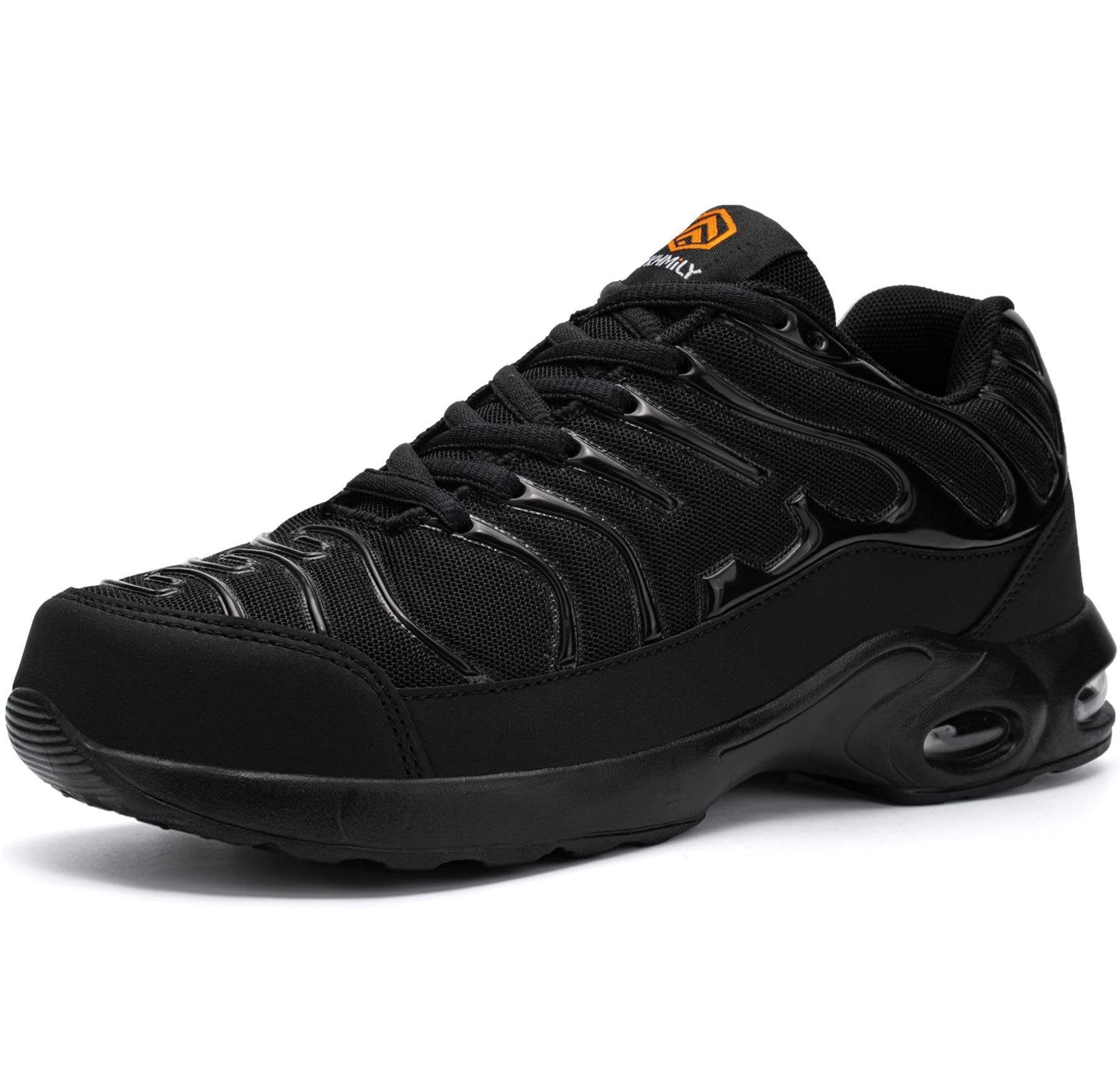DYKHMILY Chaussures de Securite Femmes Légères Chaussures Travail Embout en Acier Basket de Sécurité Respirantes Amorti Confortables Coussin d'air Anti-Perforation S1