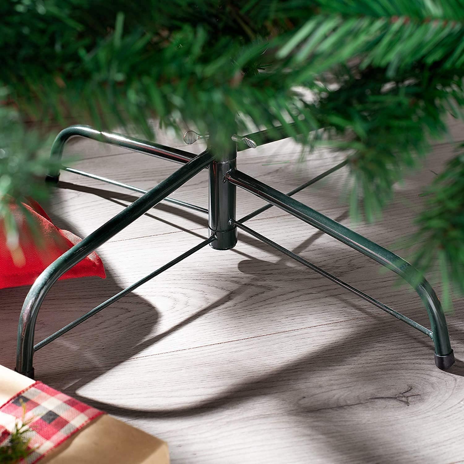 Árbol de Navidad Artificial - Extra Relleno - Abeto de Hoja Espumillón 180Cm. 617 Puntas