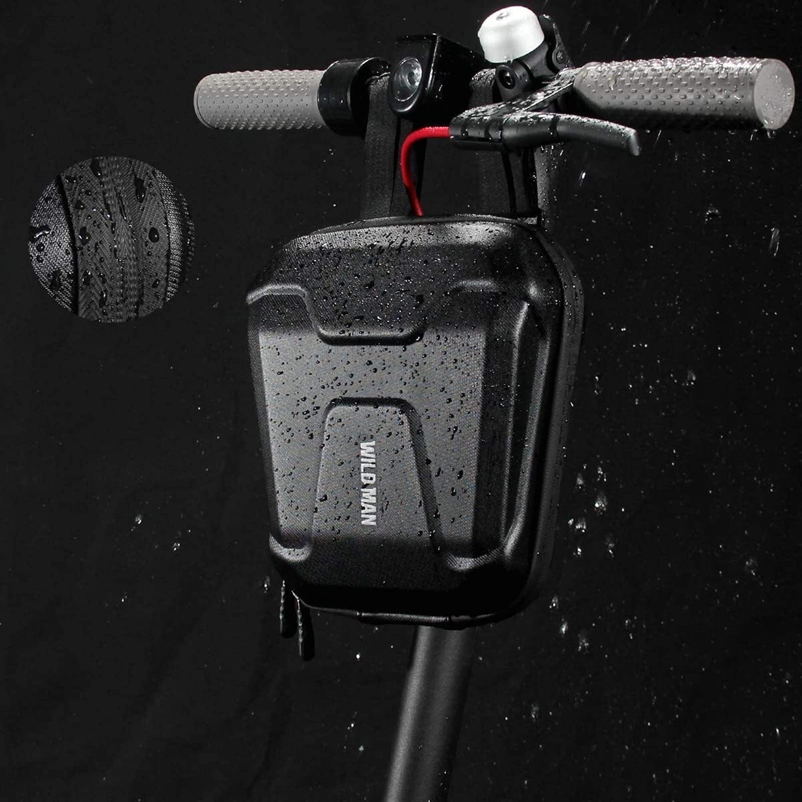 Elektryczna rowerowa rowerowa torba kierownicza elektryczna skuter przednia torba twarda skorupa wodoodporna torba rowerowa