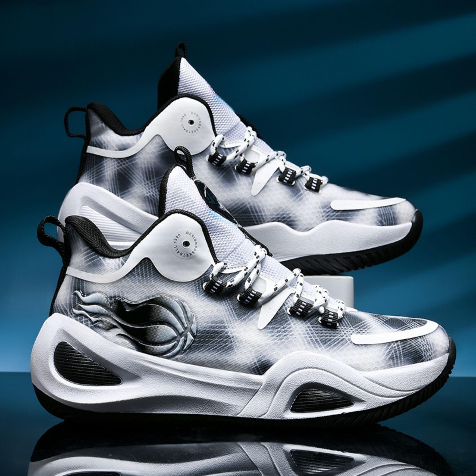 Ucilxi Non Slip Fashion Basketball Shoes Black