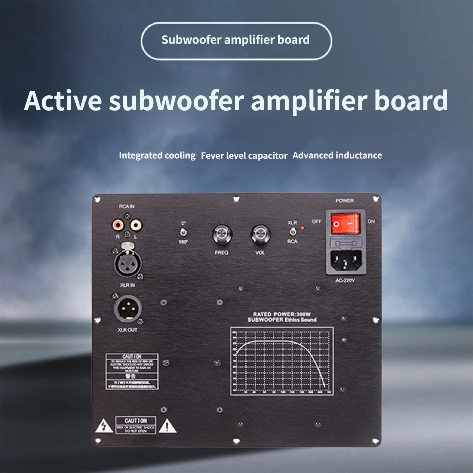 Scheda amplificatore attivo digitale aggiornato Scheda amplificatore domestico per bassi TPA3255 Subwoofer Altoparlante attivo Dissipazione del calore