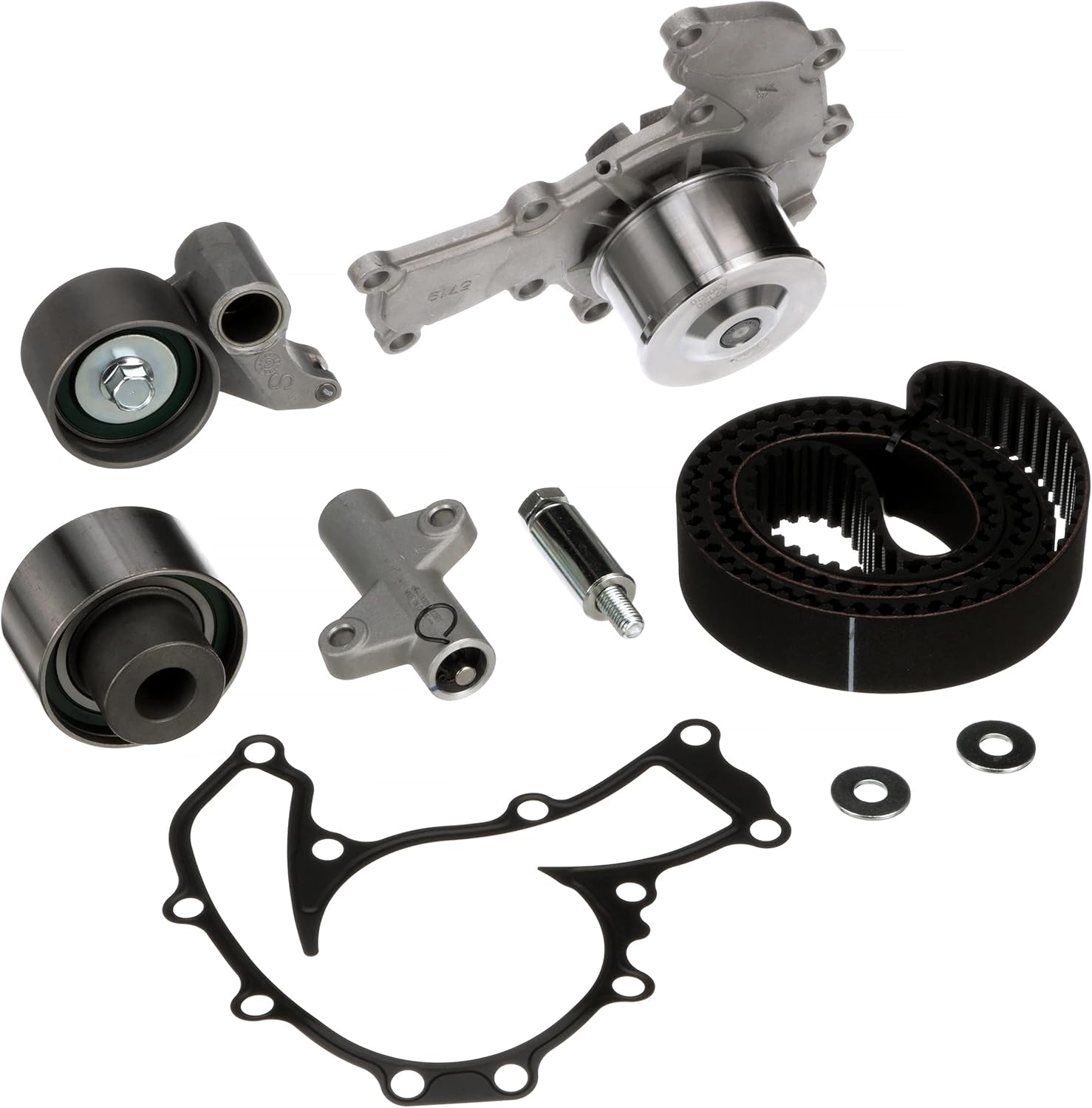 Gates TCKWP216 PowerGrip Premium Timing Belt Component Kit with Water Pump