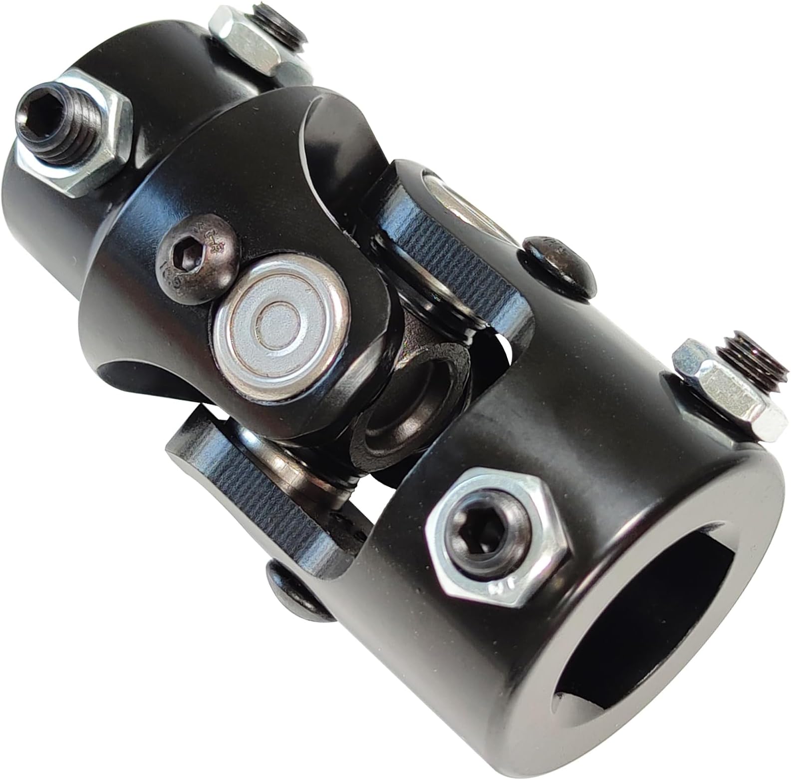 3/4"DD x 1" DD U Joint for Steering Shaft, 3-1/4" Length Double D Universal Single U-Joint with Max Angle 35° Degree
