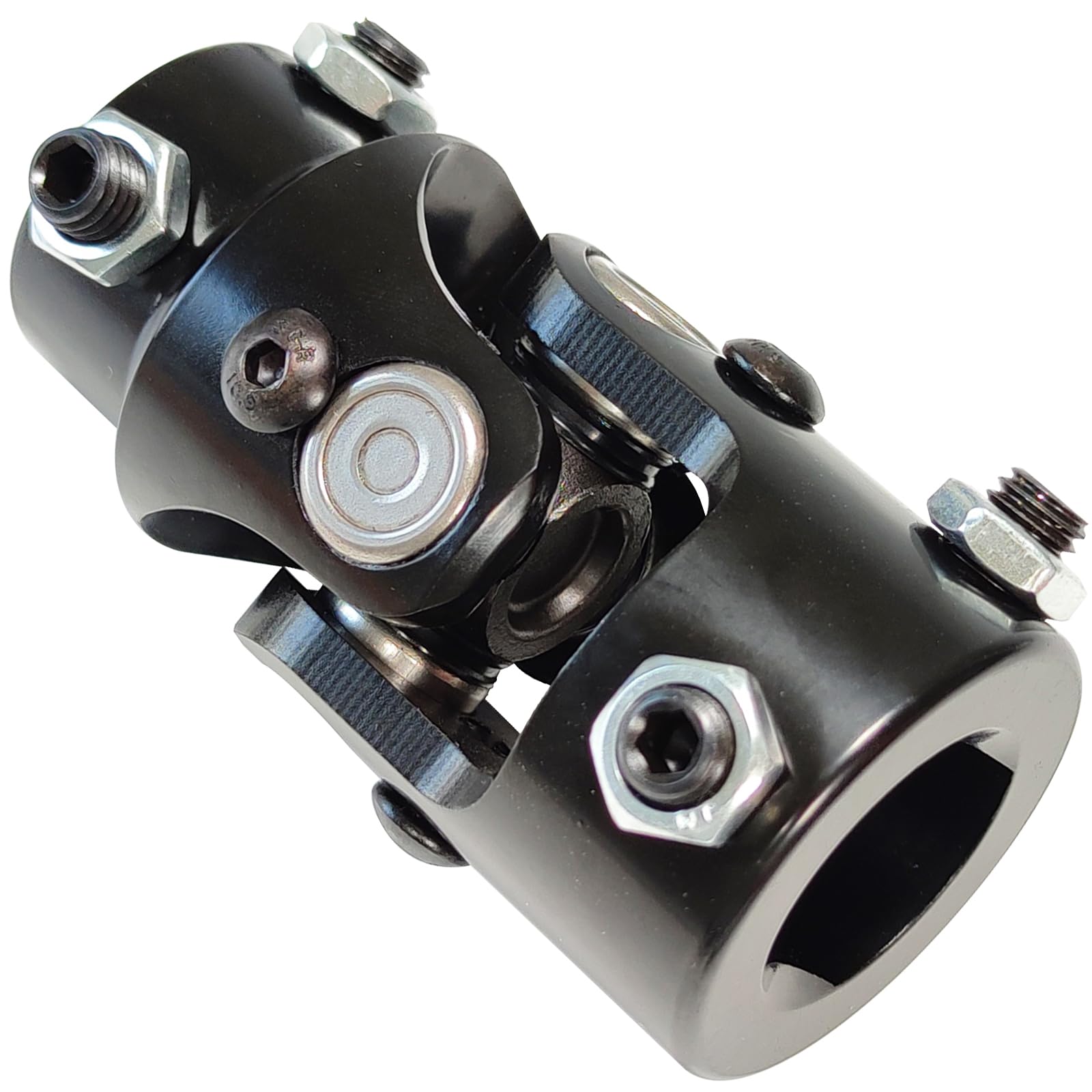 3/4"DD x 1" DD U Joint for Steering Shaft, 3-1/4" Length Double D Universal Single U-Joint with Max Angle 35° Degree