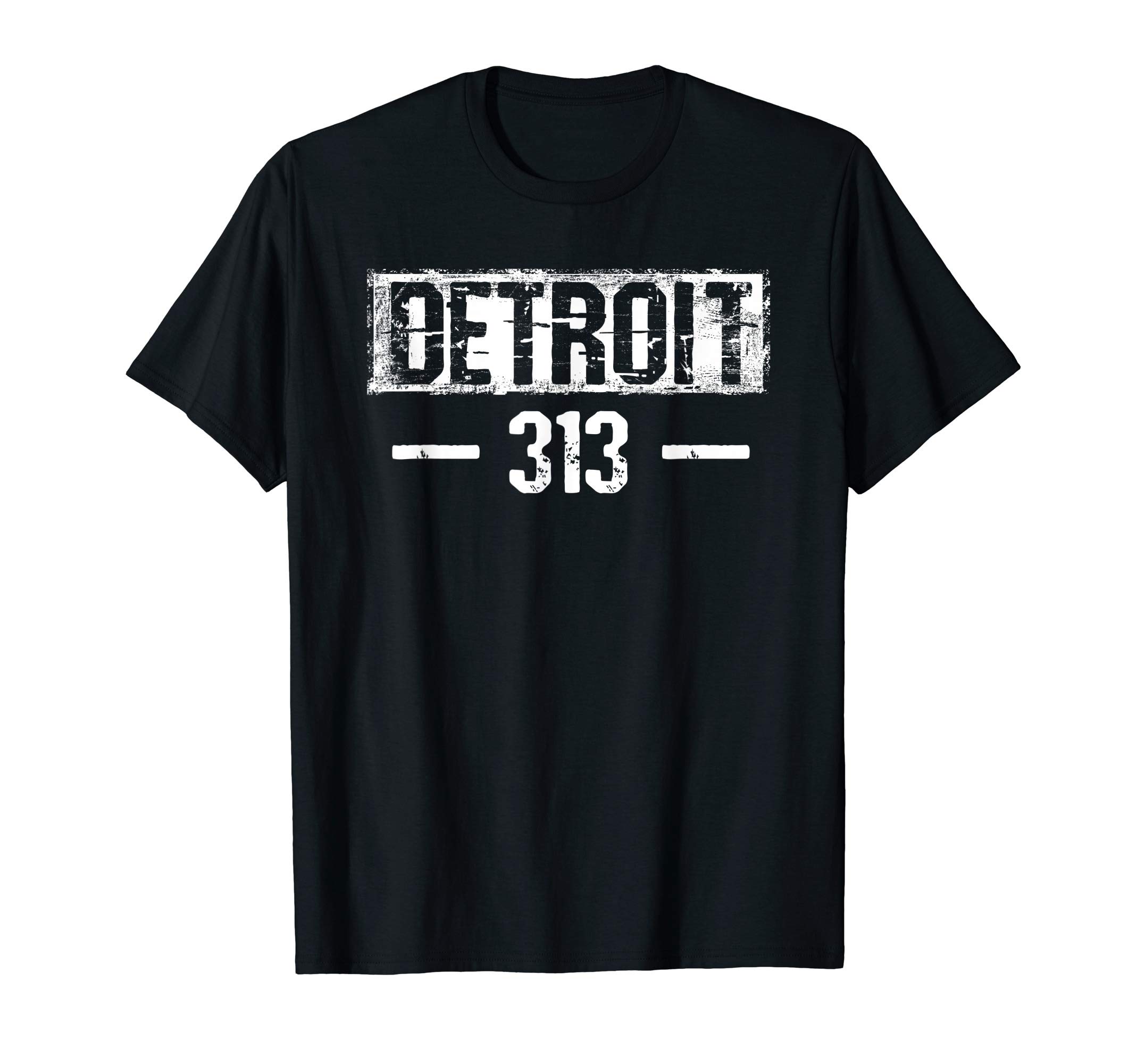 313 Area Code TeesThis is my Detroit 313 Michigan Distressed T-ShirtOEKO-TEX STANDARD 100