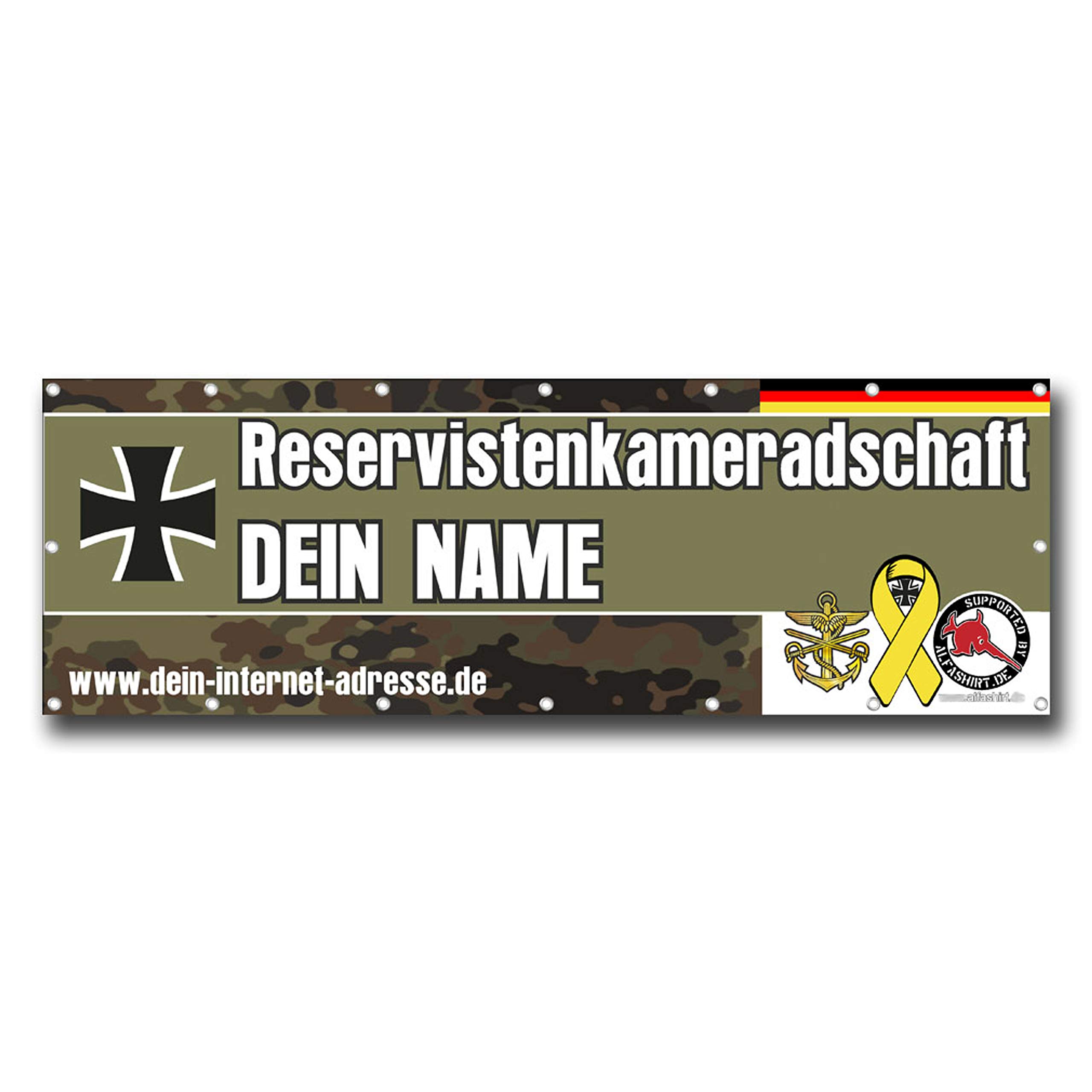 Bannière RK armée allemande en PVC étanche Copytec 24953 pour décoration militaire intérieure