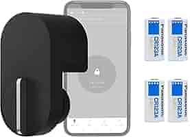 キュリオロック　黒 レンタル] Qrio(キュリオ) Lock ブラック（黒） スマートロック