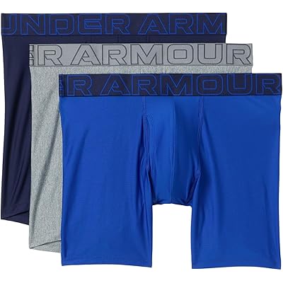 Under Armour 3-Pack Performance Tech Mesh Solid 6