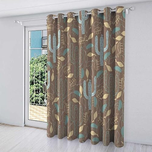 Vista 39 de Beautiful Symbolic Blue Bathroom Curtains Window Magical Tarot Card Drapes Set Cortinas Blackout,1 Panel,(W) 59 X (H) 59 Inches