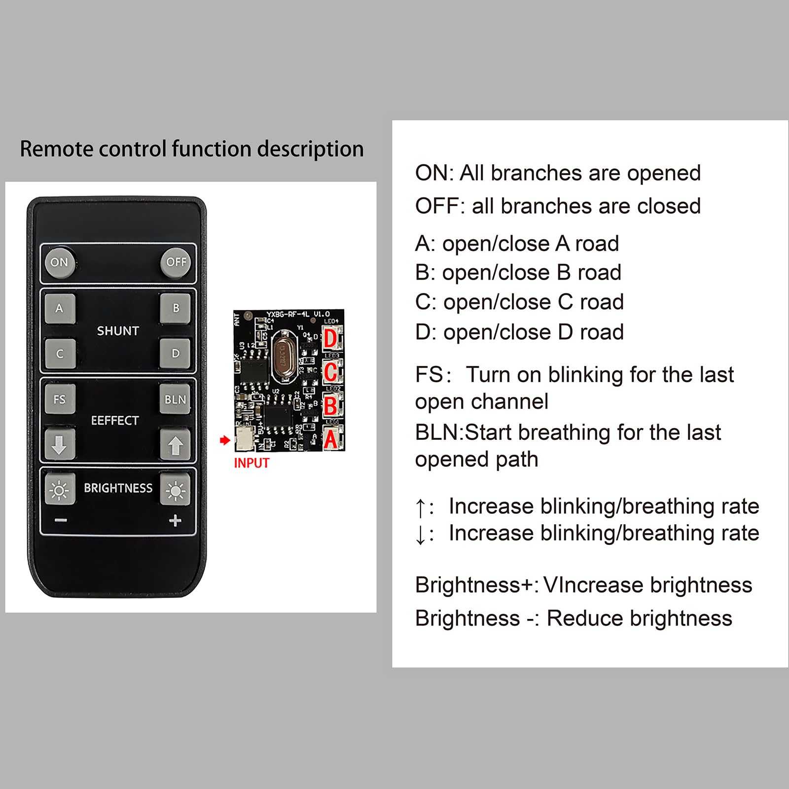 BrickBling Remote Control & Module for DIY Lego Lighting Compatible with Major Brands, Easy Installation, Ages 12+ - Image 2