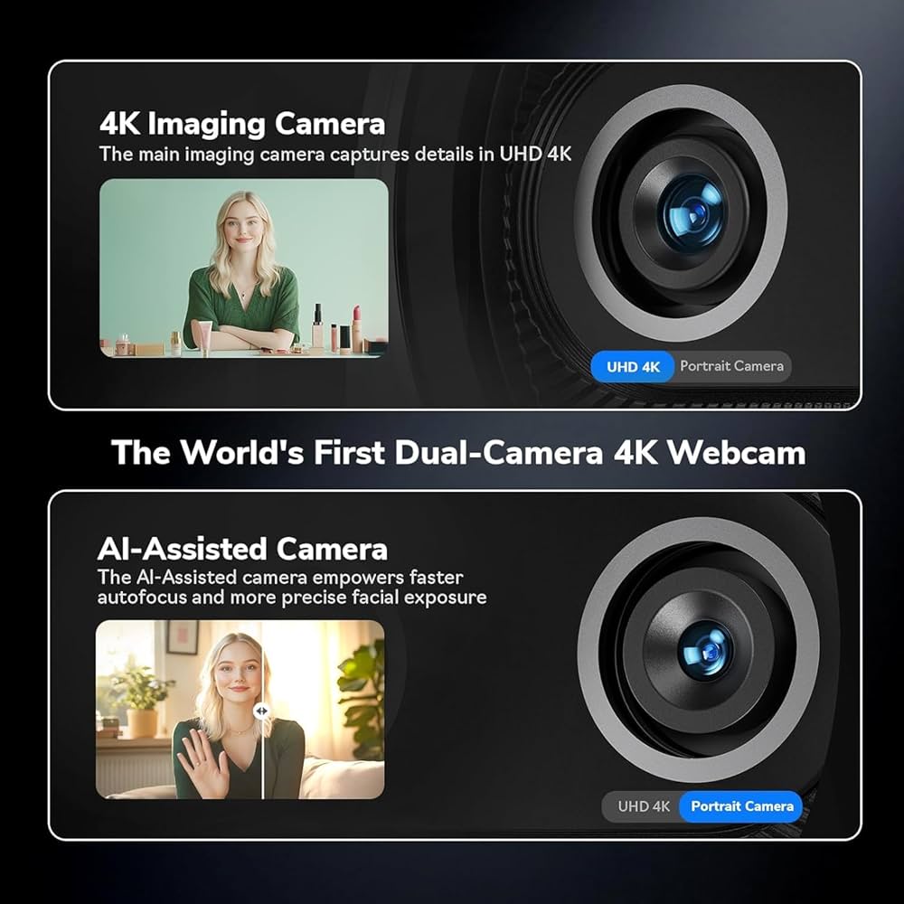 EMEET PIKO+ 4Kウェブカメラ Amazon.com: EMEET Piko 4K Webcam for Streaming, World's 1st
