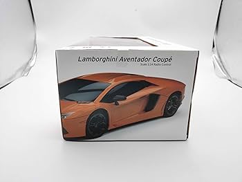 Amazon.co.jp: ランボルギーニアヴェンタドールオレンジ1:14
