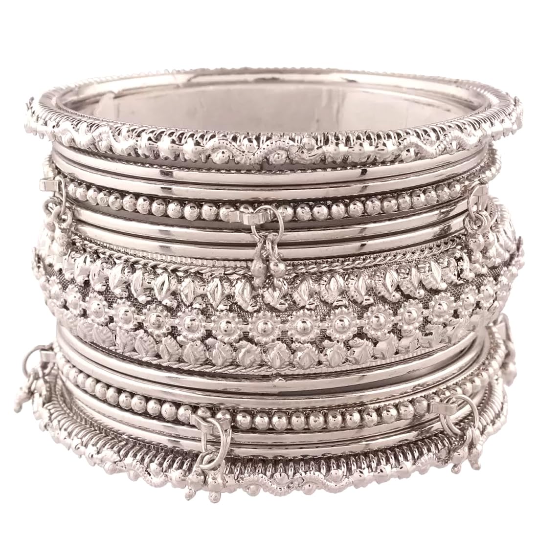 See full amazon price history chart for Peora Traditional Antique Look Oxidised Silver Plated Bangle Set for Women Girls Peora Traditional Antique Look Oxidised Silver Plated Bangle Set for Women Girls (B07SDBPQVX) Amazon Price History, Amazon Price Tracker