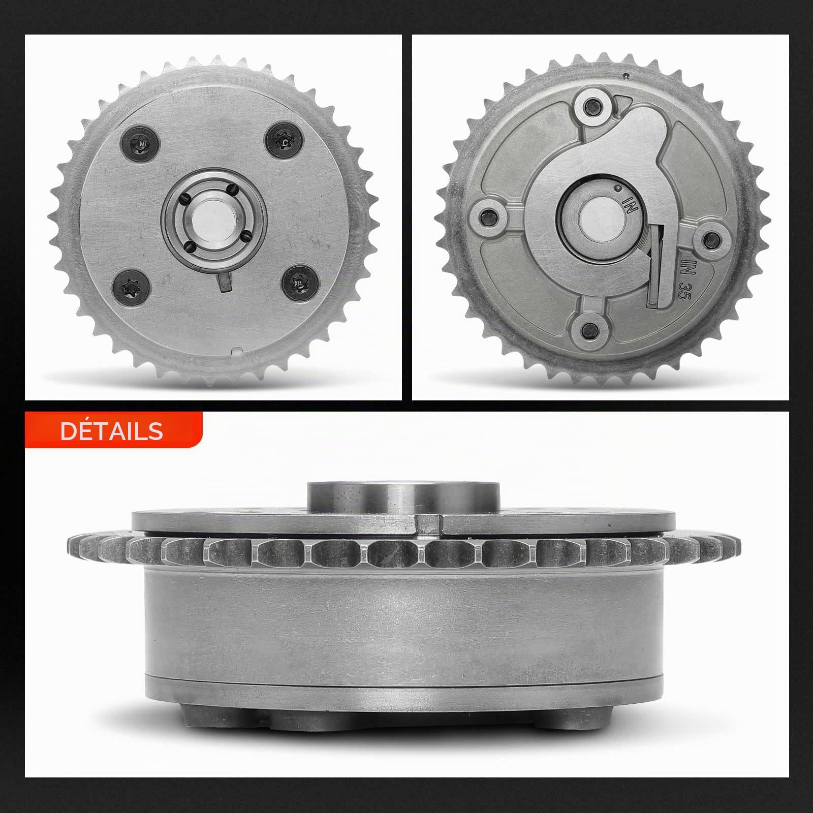 Frankberg Réglage d'arbre à cames côté admission 11367545862 | Compatible avec: Coupé Série 3 E46, RCZ -, 508, DS5, 308 4A 4C, M.i.n.i Cabriolet R57, Série 3 F30F80