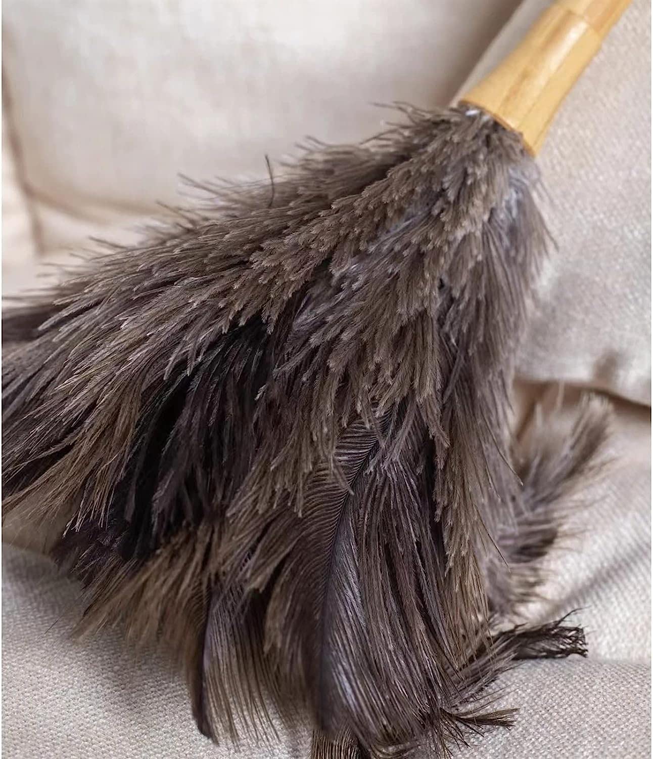 Plumero de avestruz for el hogar, plumero plumas suaves for muebles