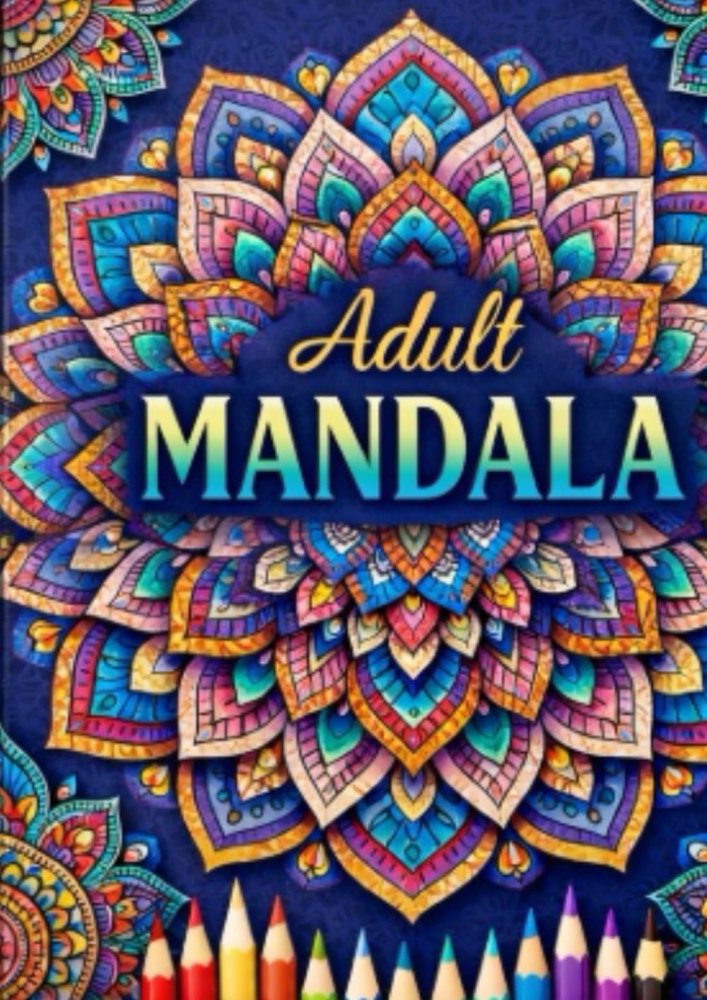 Adult mandala Colouring Book
