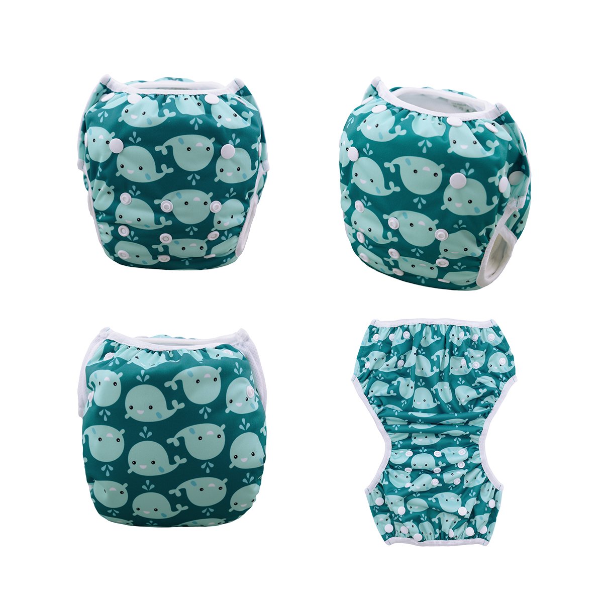 ALVA BABY Swim Diapers Reusable and Adjustable for 0-2 Years Baby SW18-21-FR - 5
