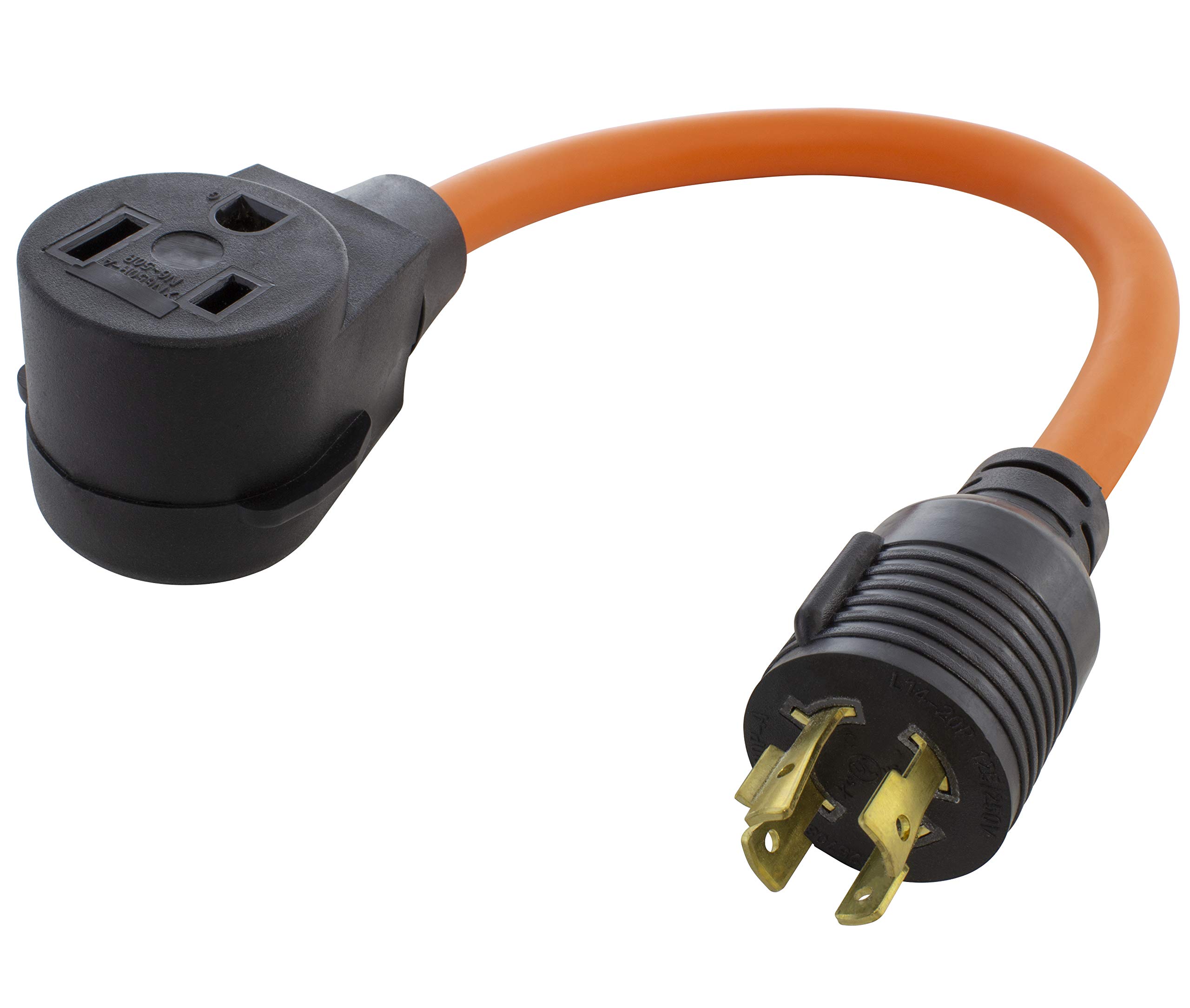 uf20 UF-20 タックル20 AC WORKS 6-50 Welder Adapter (L14-20 20A 4-Prong Locking to 6-50