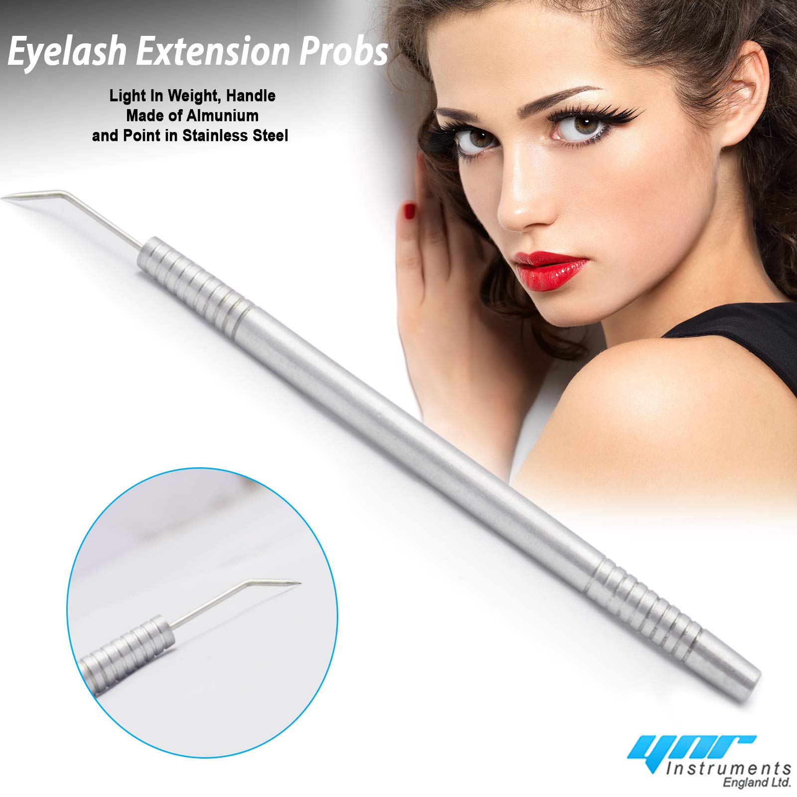 YNR Eyelash Volume Eye Lash Lashes Lifting Lifter Perm Perming Separating Tool (Silver)