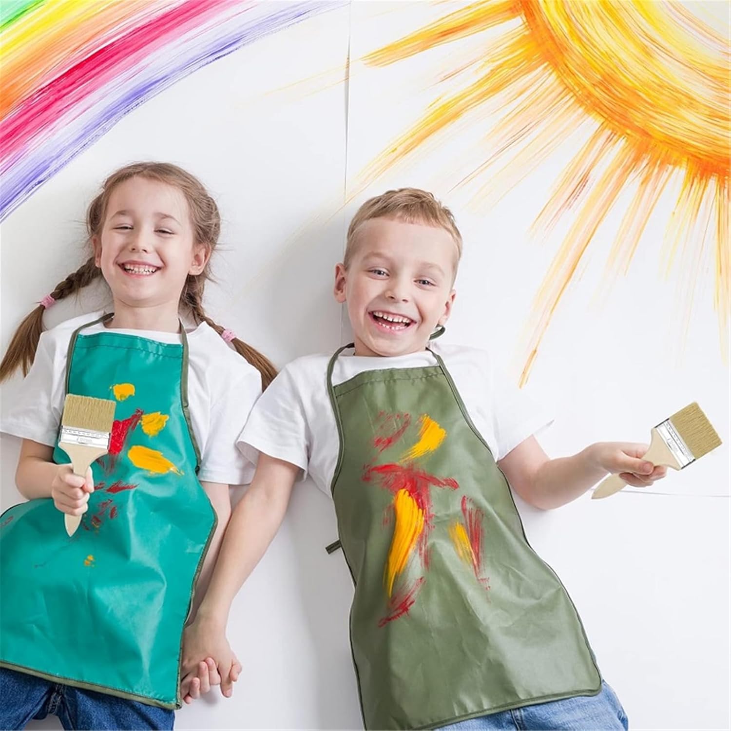 Multiple Surfaces Paint Roller Systems Including Adjustable Poles and Splash Tray for Precise Application Paint Roller Set with Extension Poles