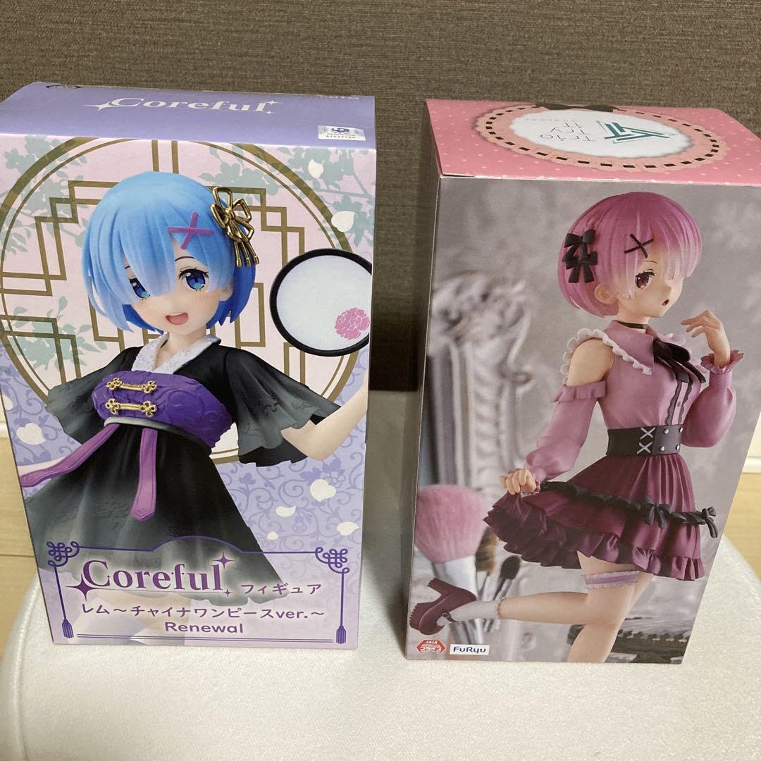 Amazon.co.jp: Re ゼロから始める異世界生活 レム ラム フィギュア