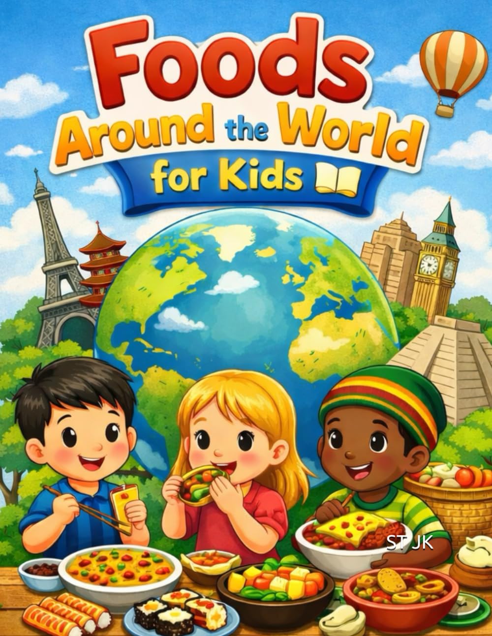 Foods Around the World for Kids: A Fun Beginner Reading Book About Global Foods, Countries, and Cultures for Ages 4–8