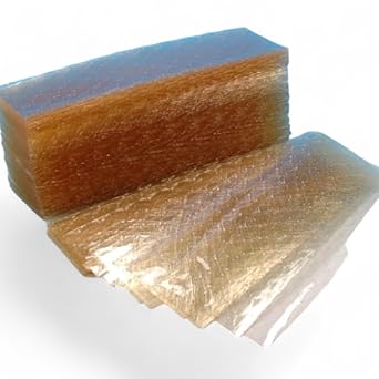 Silver Gelatin Sheets 9 x 2.625 - 400 Count Box, Odorless & Tasteless, High Bloom for Baking, Confectionery, Desserts - Professional Grade Gelatin
