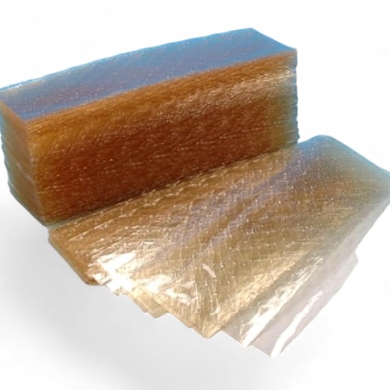 Silver Gelatin Sheets 9 x 2.625 - 400 Count Box, Odorless & Tasteless, High Bloom for Baking, Confectionery, Desserts - Professional Grade Gelatin