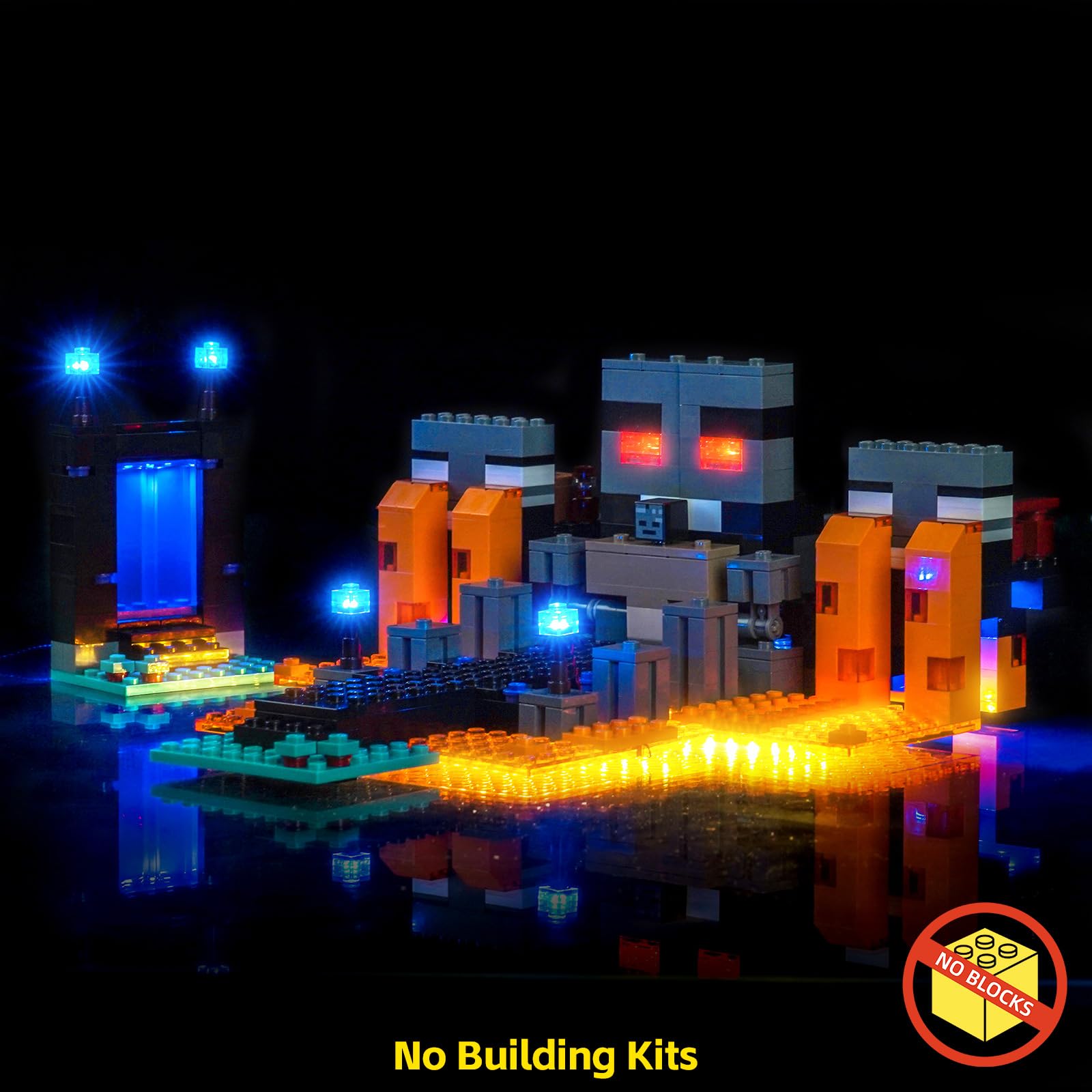 Light Kit Compatible with Lego Wither Battle 21590 (No Model) - Image 2