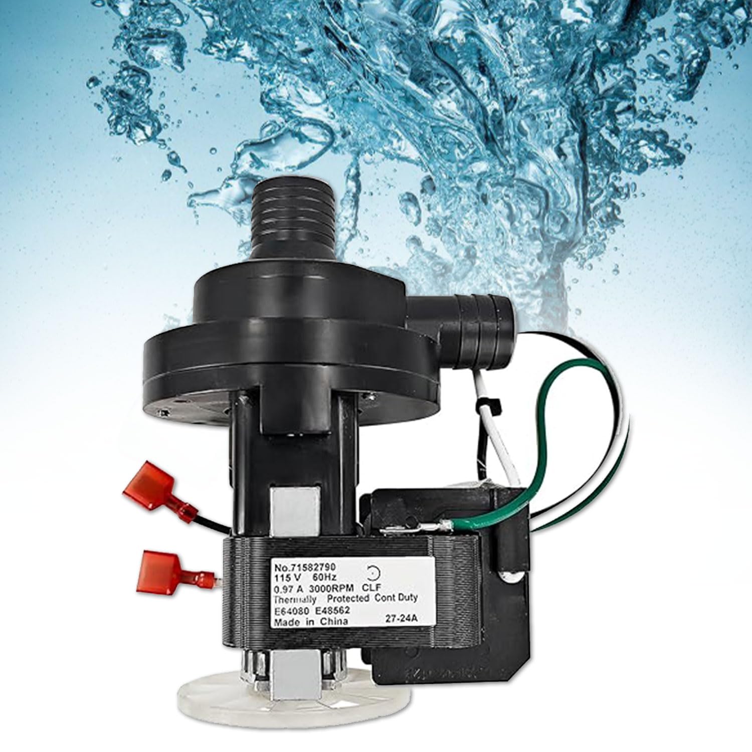 ShareZem 040006556 Manitowoc Ice Pump Water 115V 60Hz 1Ph